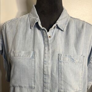 Velvet Heart Sky Blue Casual Top